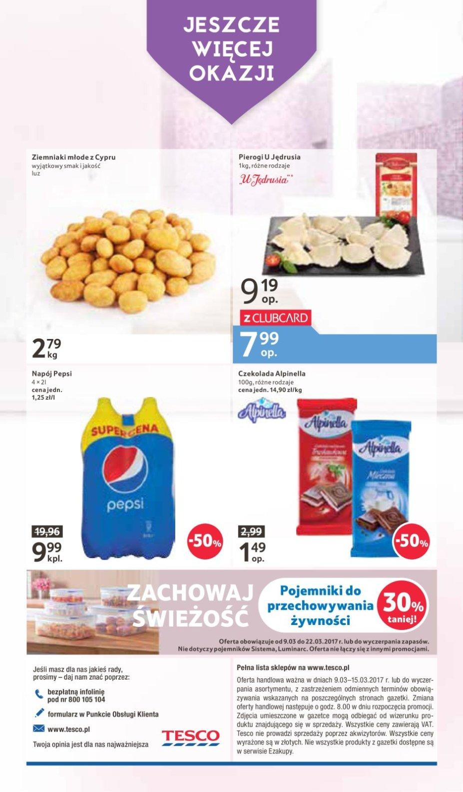 Gazetka promocyjna Tesco do 15/03/2017 str.24