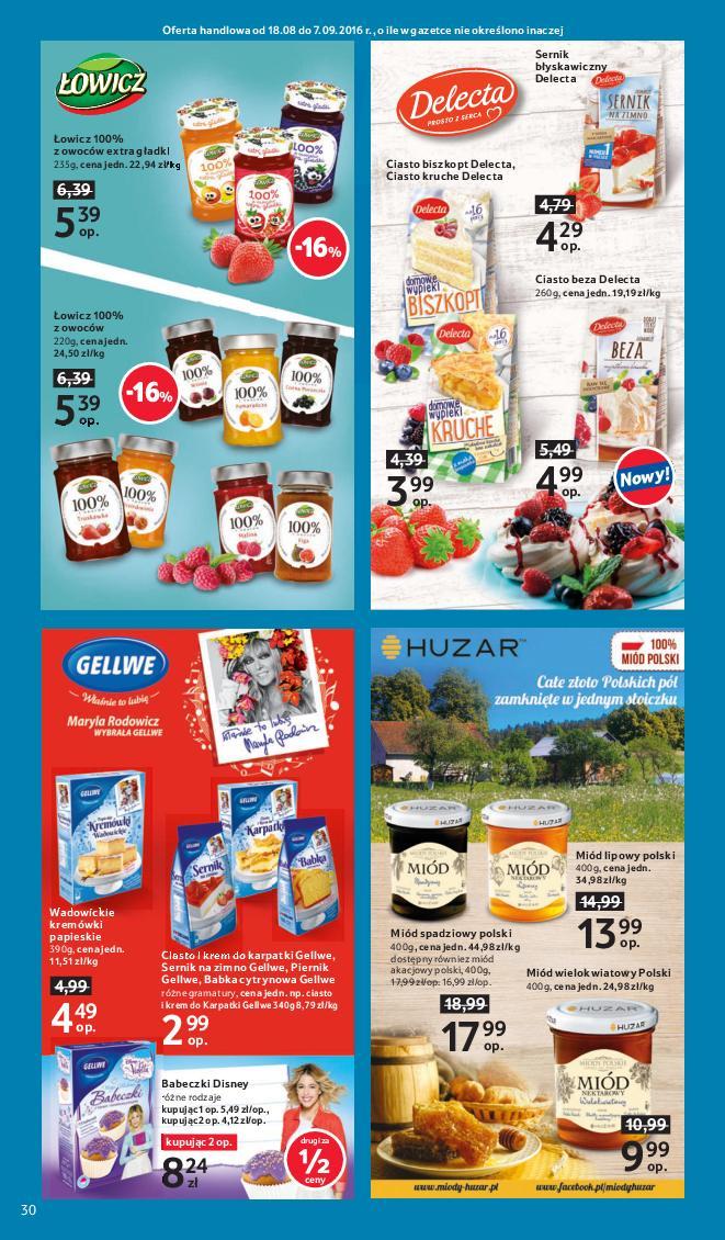 Gazetka promocyjna Tesco do 24/08/2016 str.30