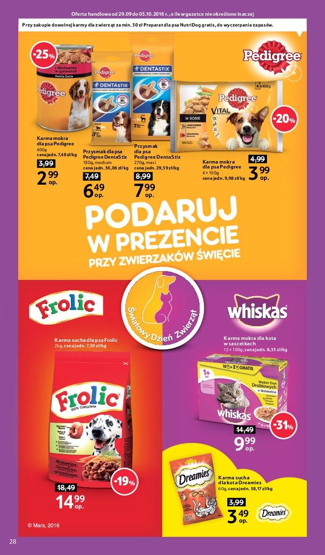 Gazetka promocyjna Tesco do 05/10/2016 str.28