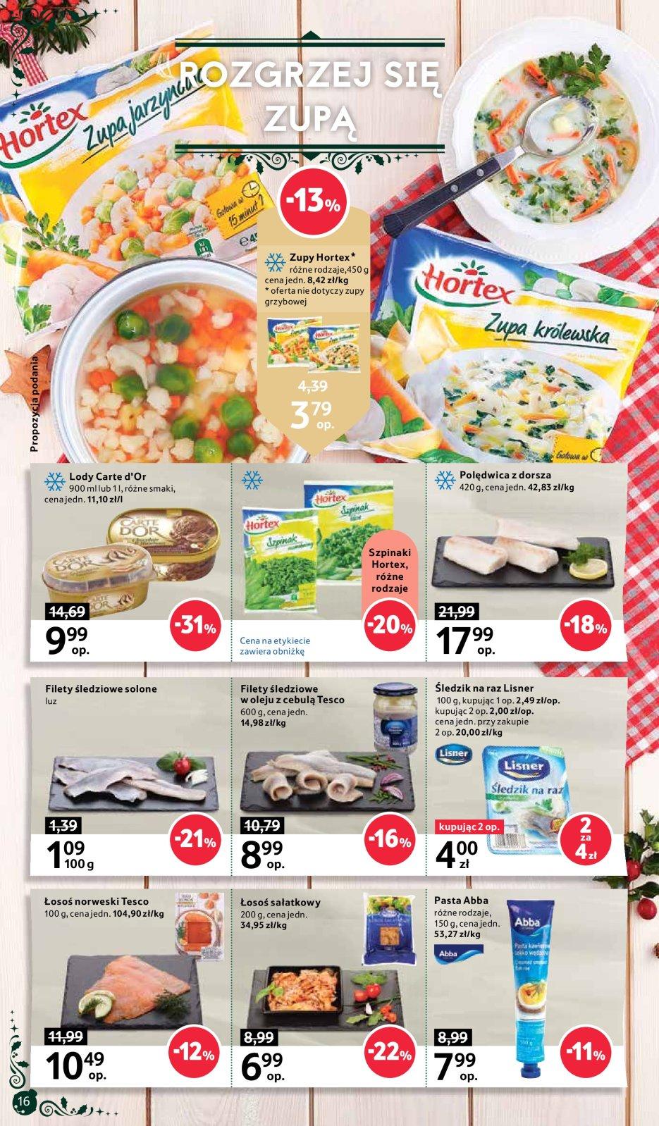 Gazetka promocyjna Tesco do 13/12/2017 str.16