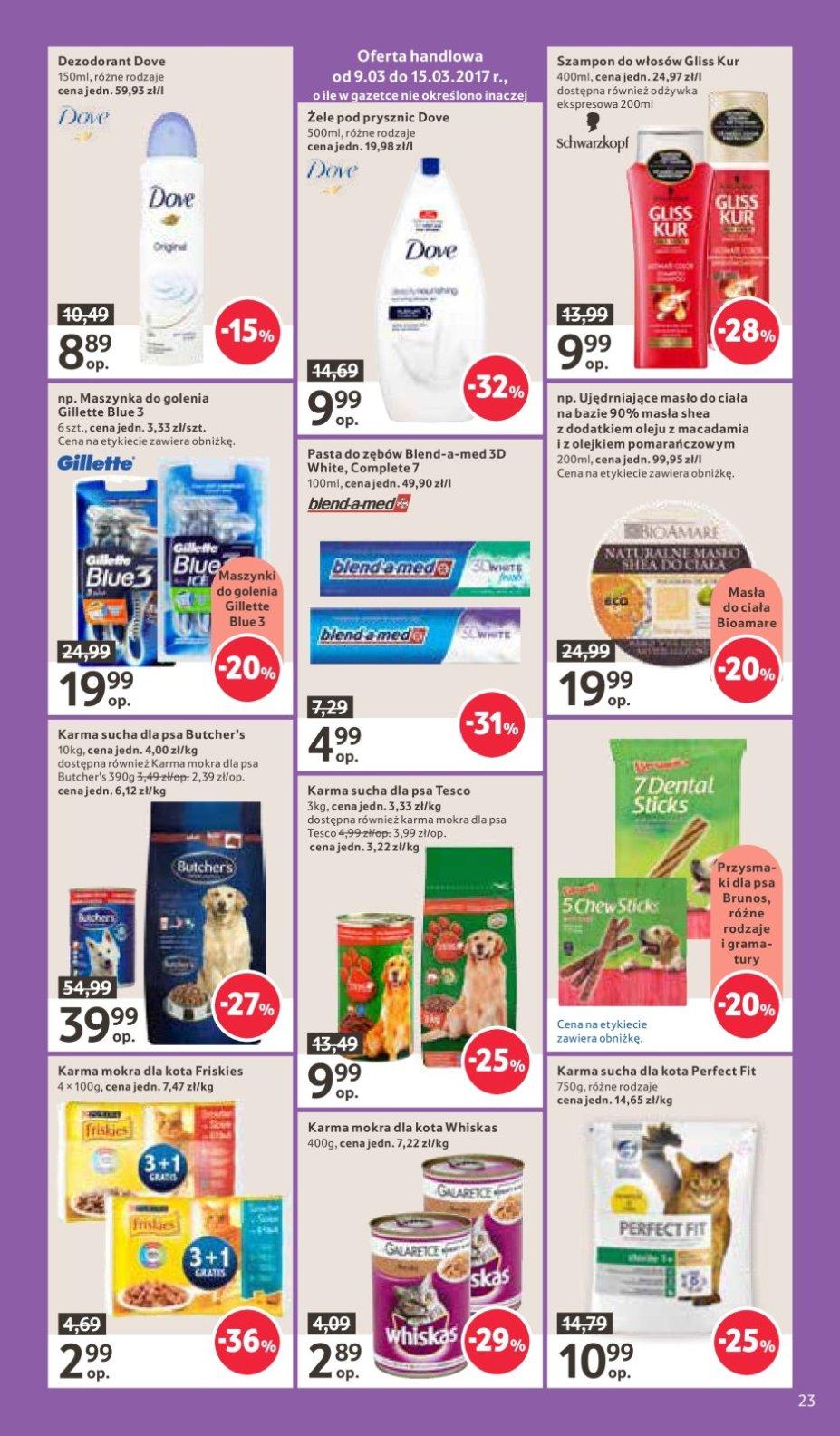 Gazetka promocyjna Tesco do 15/03/2017 str.23