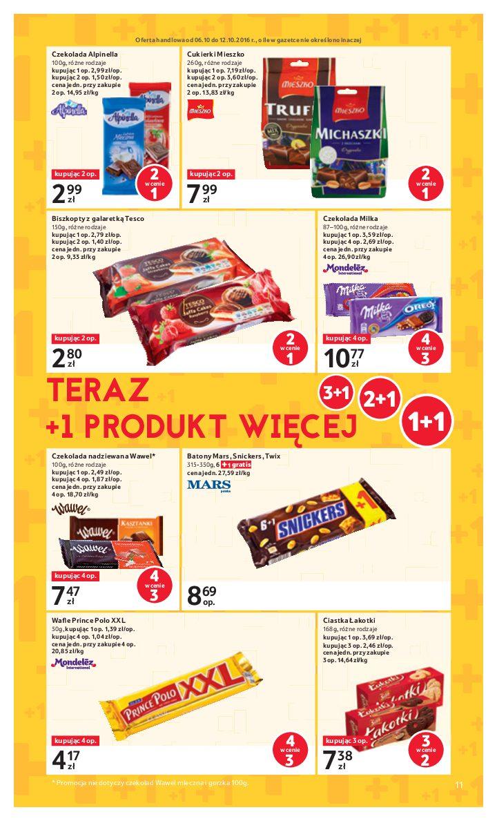 Gazetka promocyjna Tesco do 12/10/2016 str.11