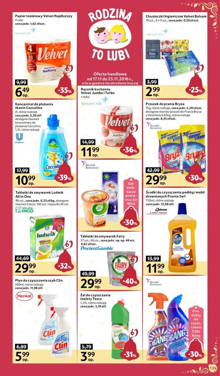 Gazetka promocyjna Tesco do 23/11/2016 str.19