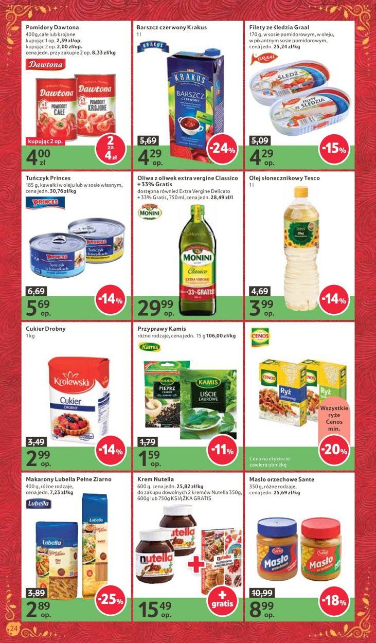 Gazetka promocyjna Tesco do 06/12/2017 str.24