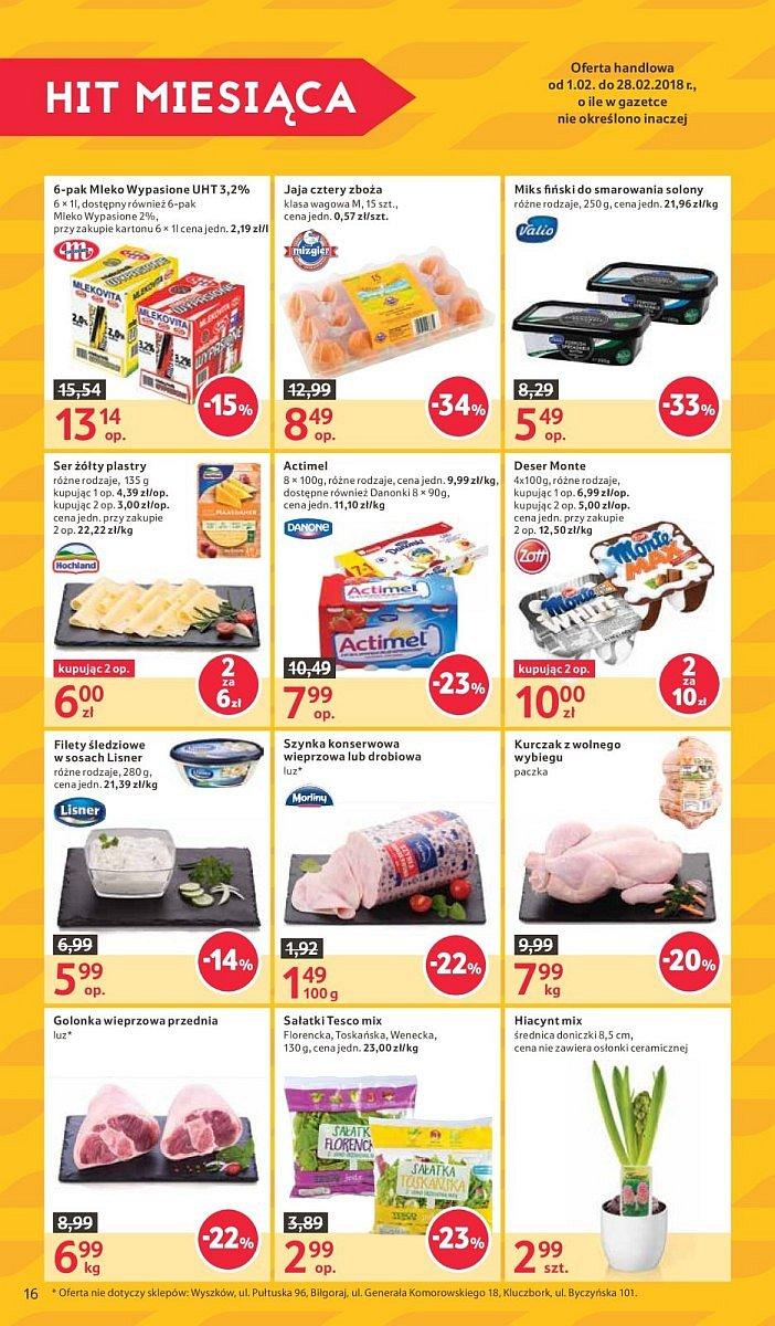 Gazetka promocyjna Tesco do 07/02/2018 str.16