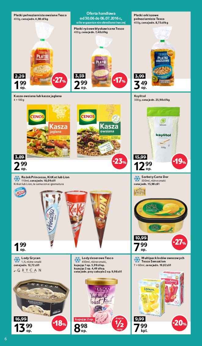 Gazetka promocyjna Tesco do 06/07/2016 str.6