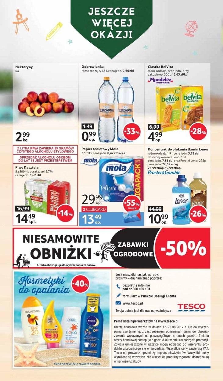 Gazetka promocyjna Tesco do 23/08/2017 str.32