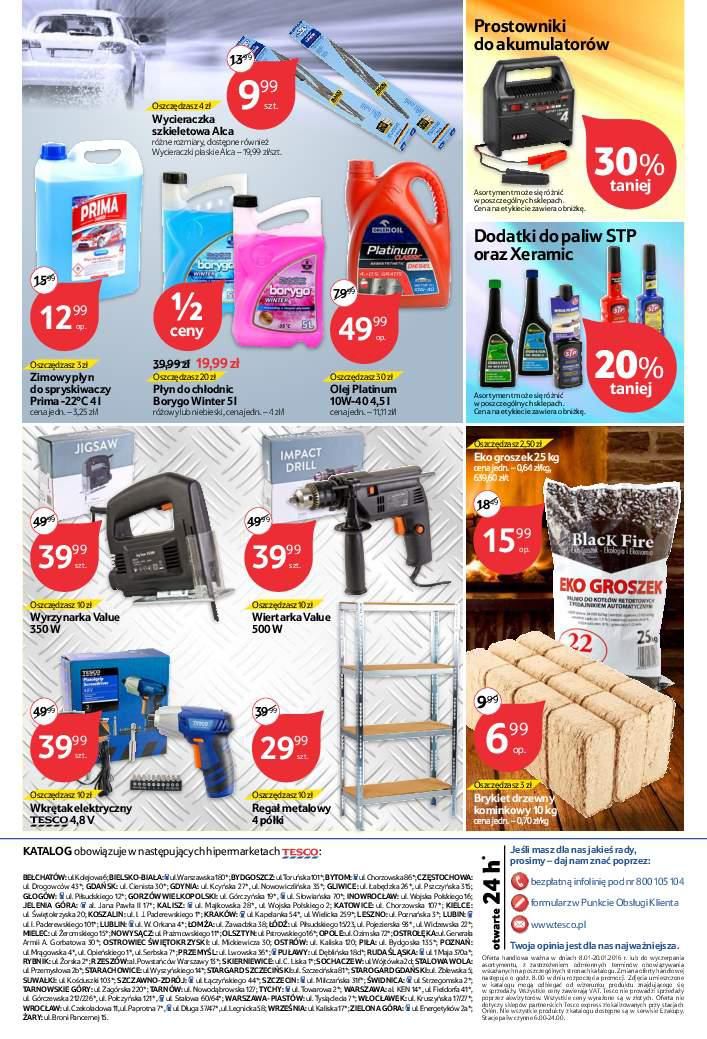 Gazetka promocyjna Tesco do 20/01/2016 str.12