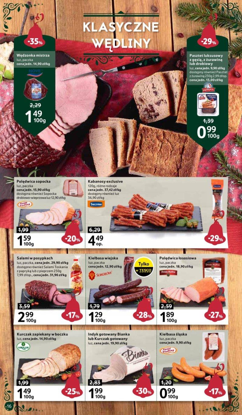 Gazetka promocyjna Tesco do 24/12/2016 str.16