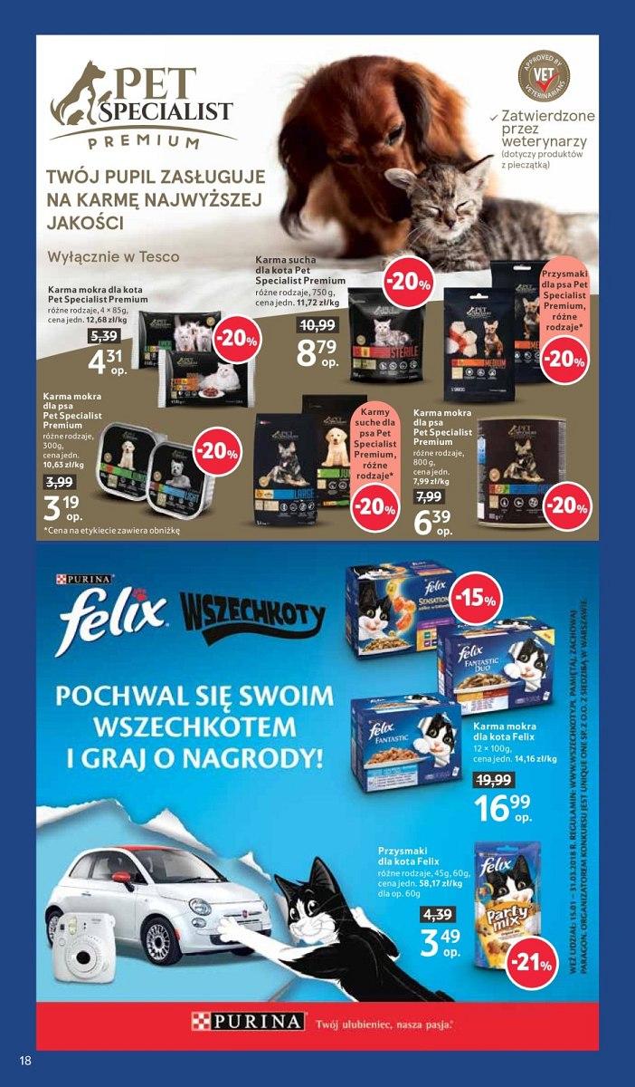 Gazetka promocyjna Tesco do 07/02/2018 str.18