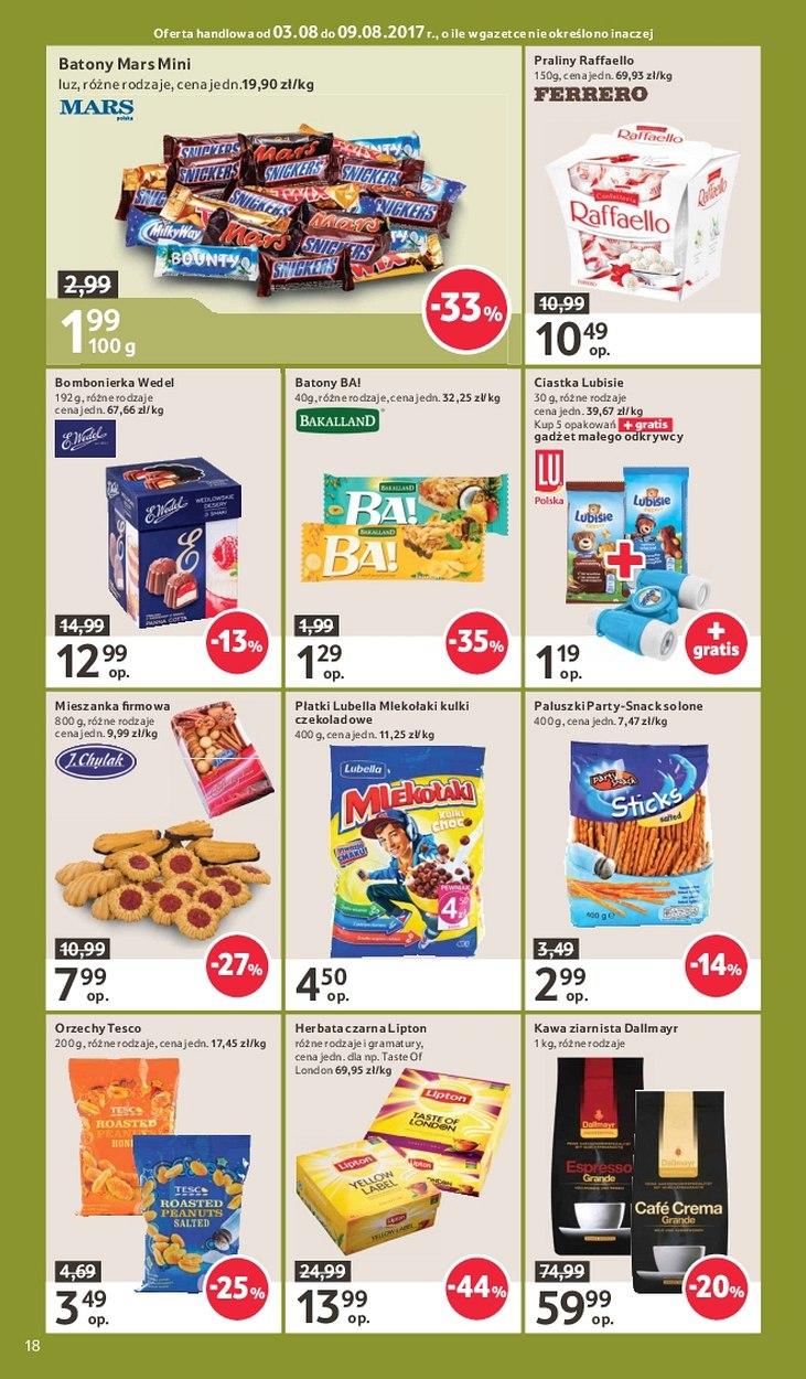 Gazetka promocyjna Tesco do 09/08/2017 str.18