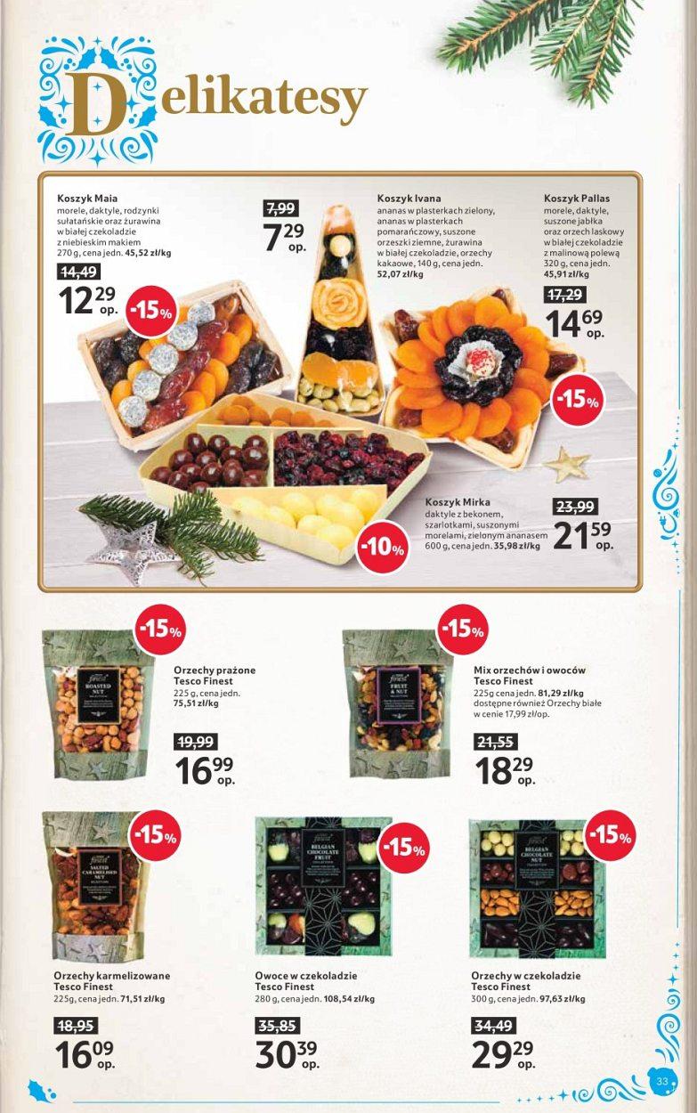 Gazetka promocyjna Tesco do 24/12/2017 str.33