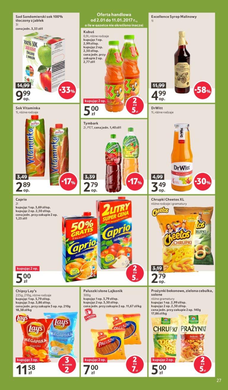 Gazetka promocyjna Tesco do 11/01/2017 str.27