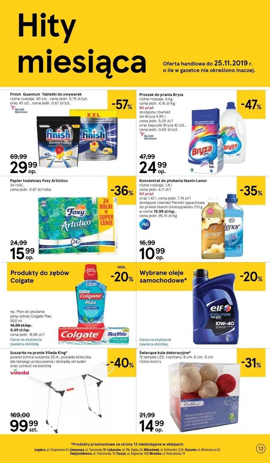 Gazetka promocyjna Tesco do 13/11/2019 str.13