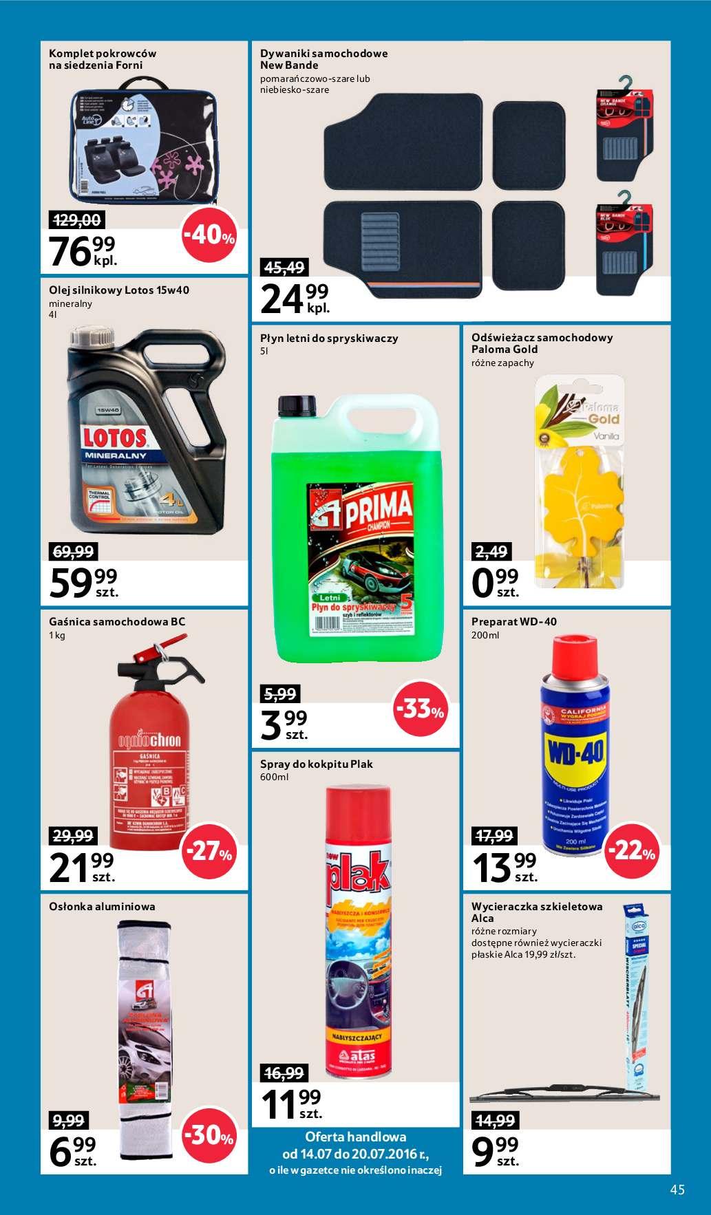 Gazetka promocyjna Tesco do 20/07/2016 str.45