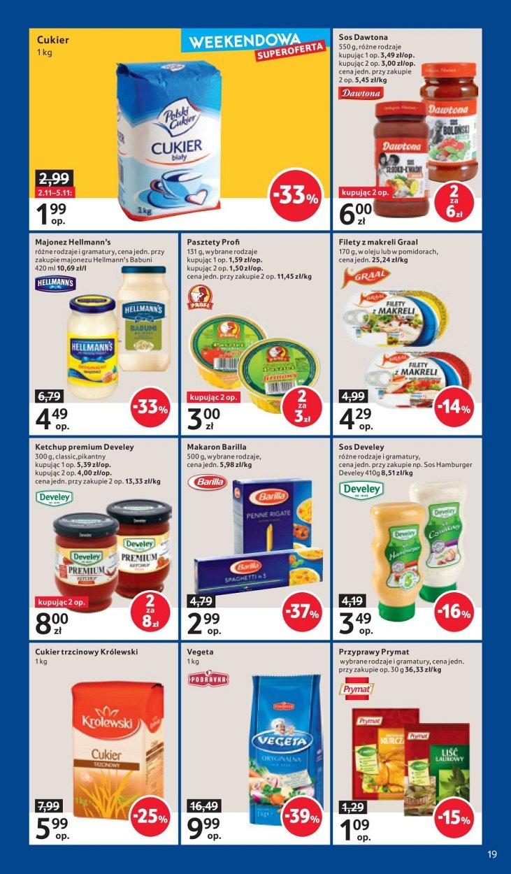 Gazetka promocyjna Tesco do 08/11/2017 str.19