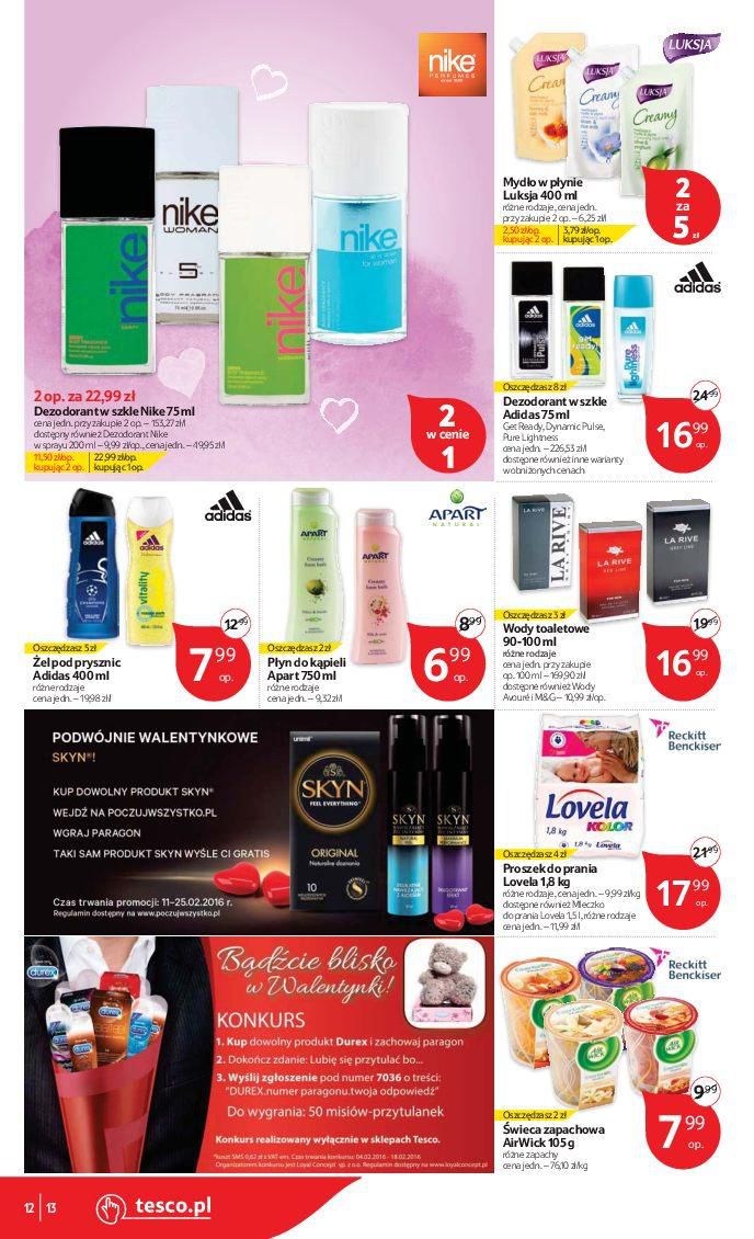 Gazetka promocyjna Tesco do 17/02/2016 str.12