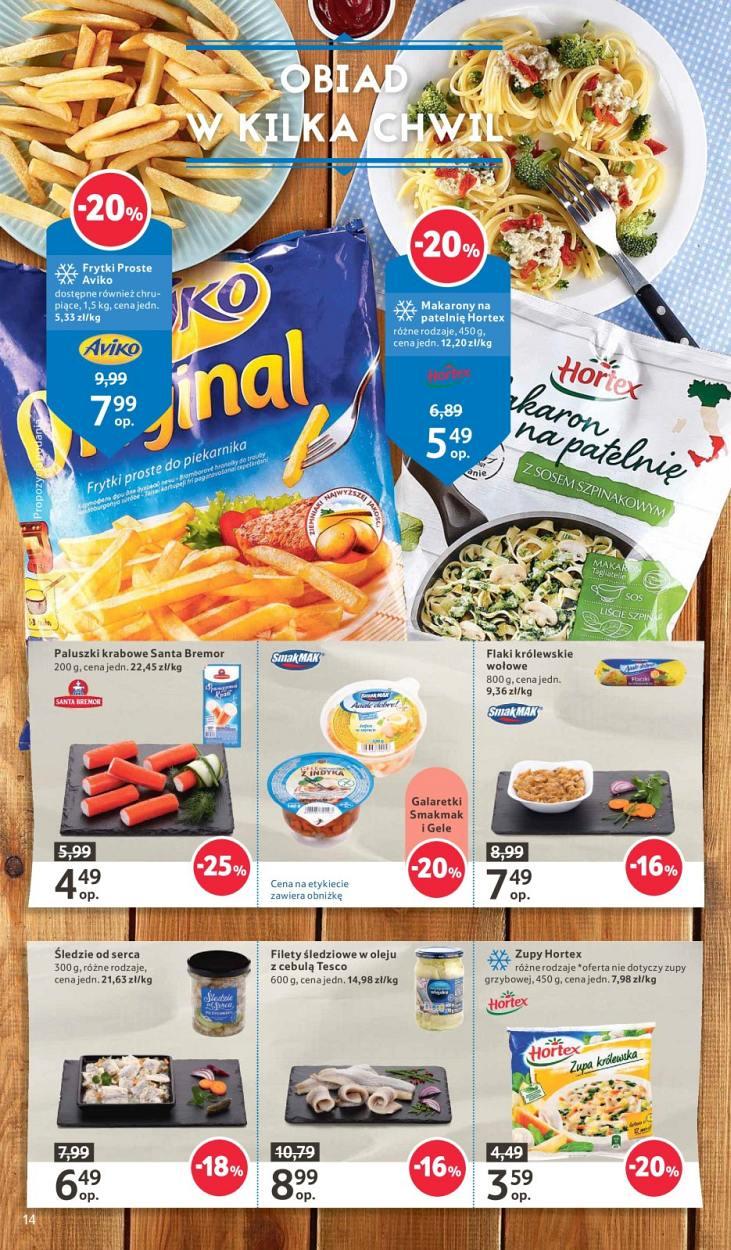 Gazetka promocyjna Tesco do 04/10/2017 str.14