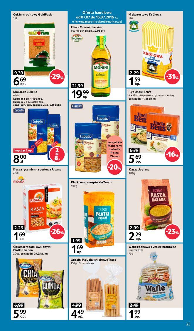 Gazetka promocyjna Tesco do 13/07/2016 str.25