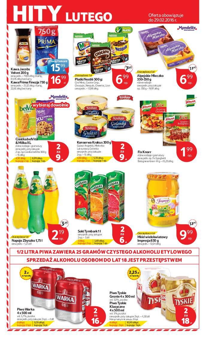 Gazetka promocyjna Tesco do 17/02/2016 str.10