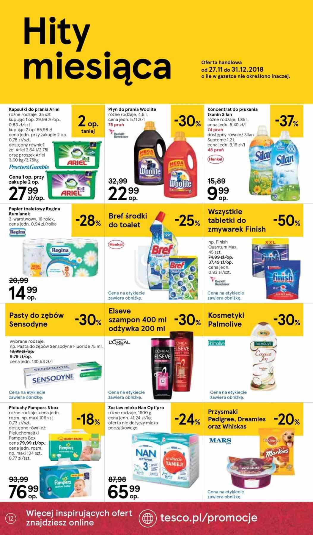 Gazetka promocyjna Tesco do 12/12/2018 str.12