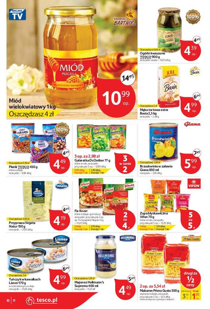 Gazetka promocyjna Tesco do 18/11/2015 str.10