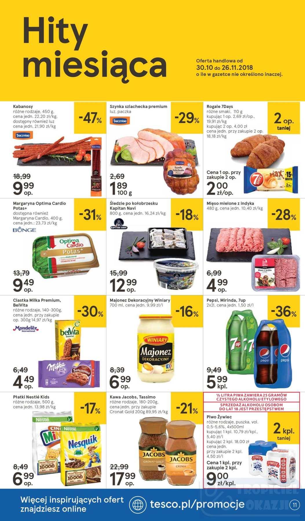 Gazetka promocyjna Tesco do 07/11/2018 str.11