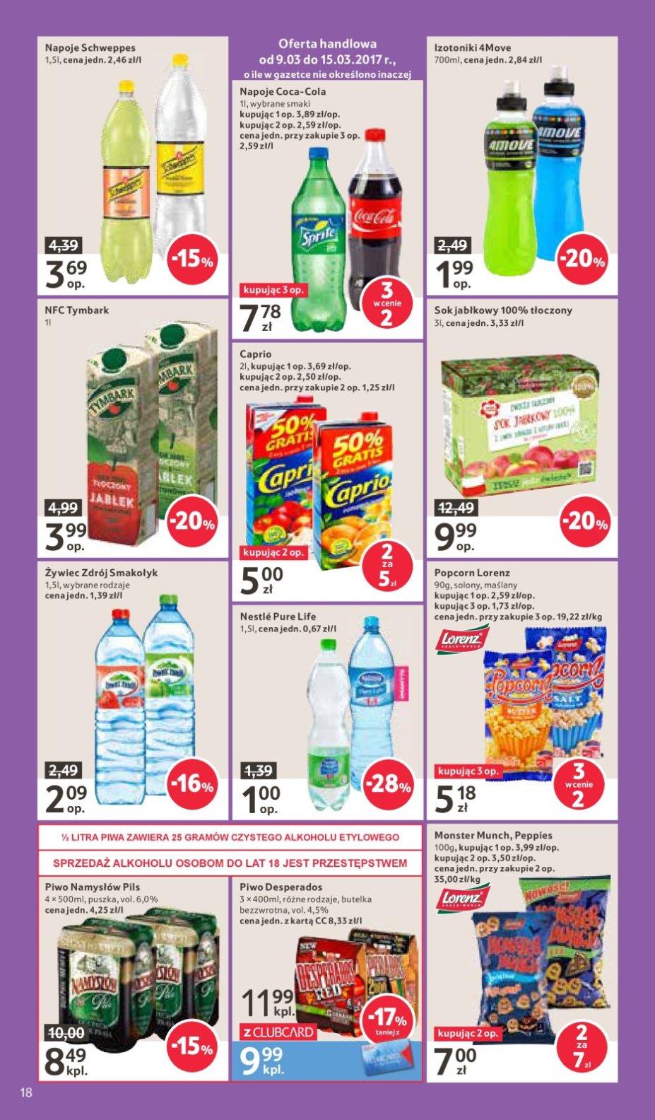 Gazetka promocyjna Tesco do 15/03/2017 str.18