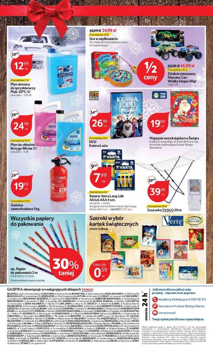 Gazetka promocyjna Tesco do 02/12/2015 str.20