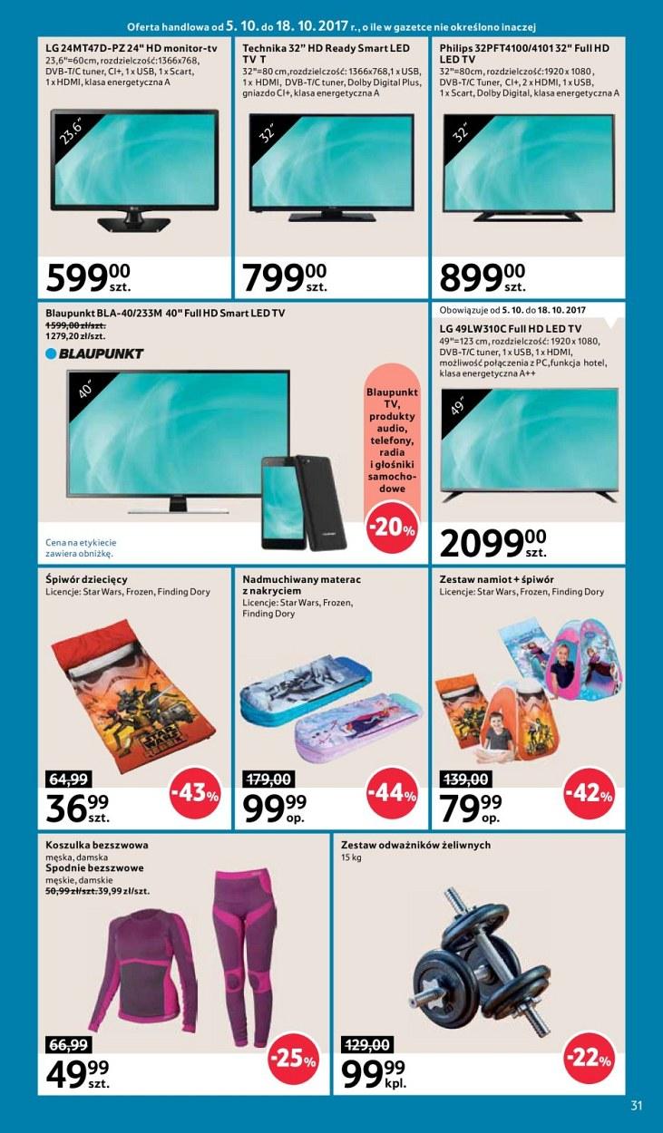 Gazetka promocyjna Tesco do 11/10/2017 str.31