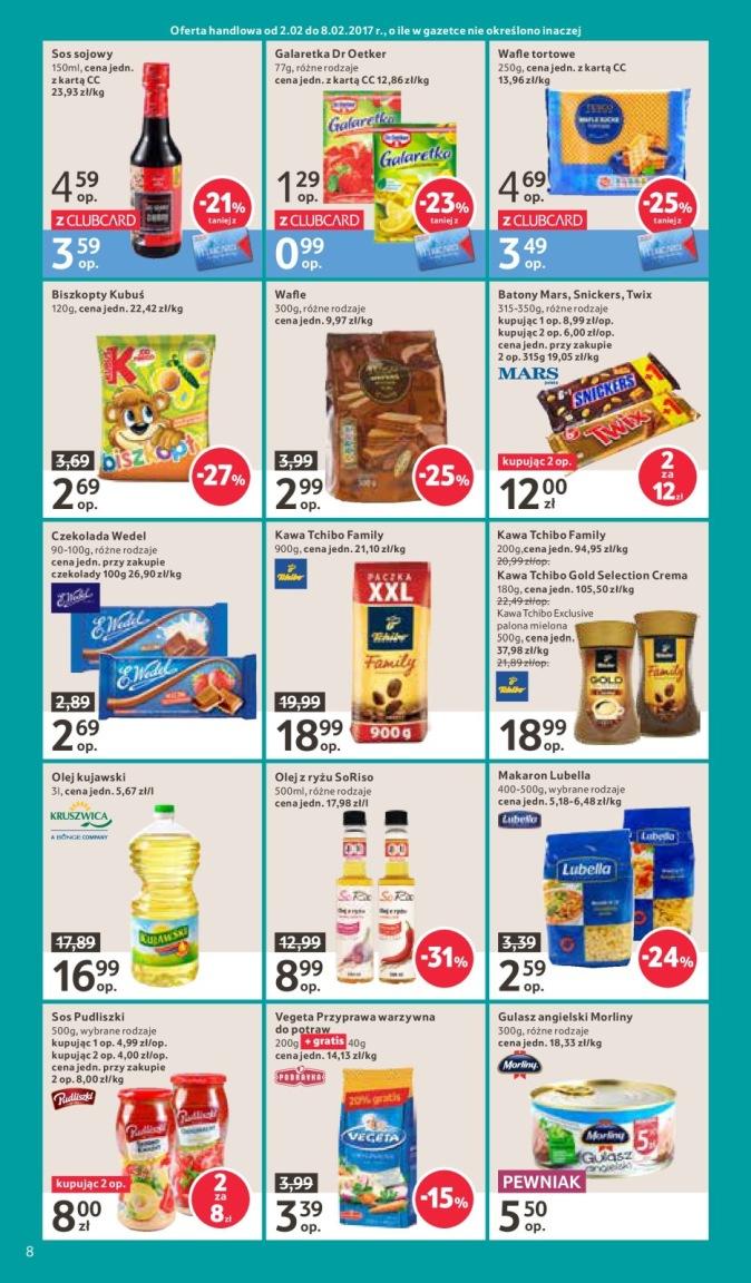 Gazetka promocyjna Tesco do 08/02/2017 str.8