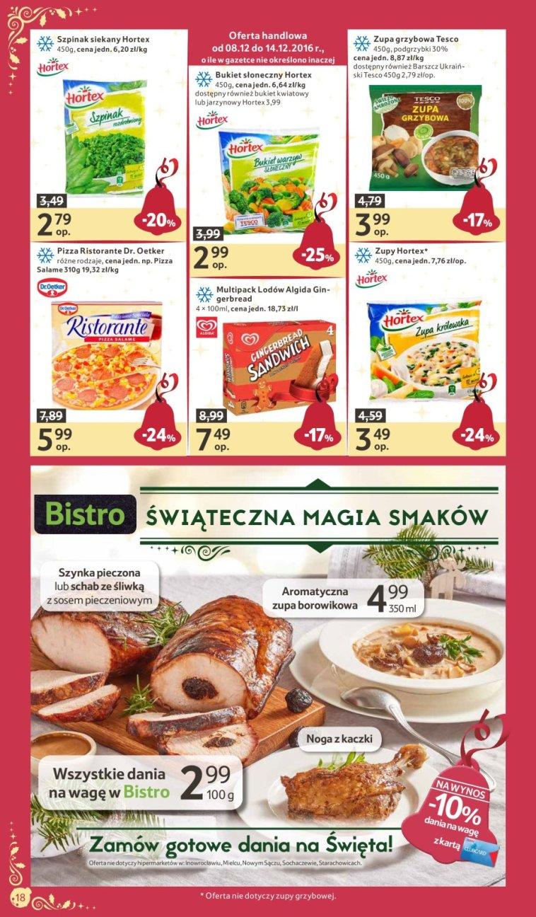 Gazetka promocyjna Tesco do 14/12/2016 str.18