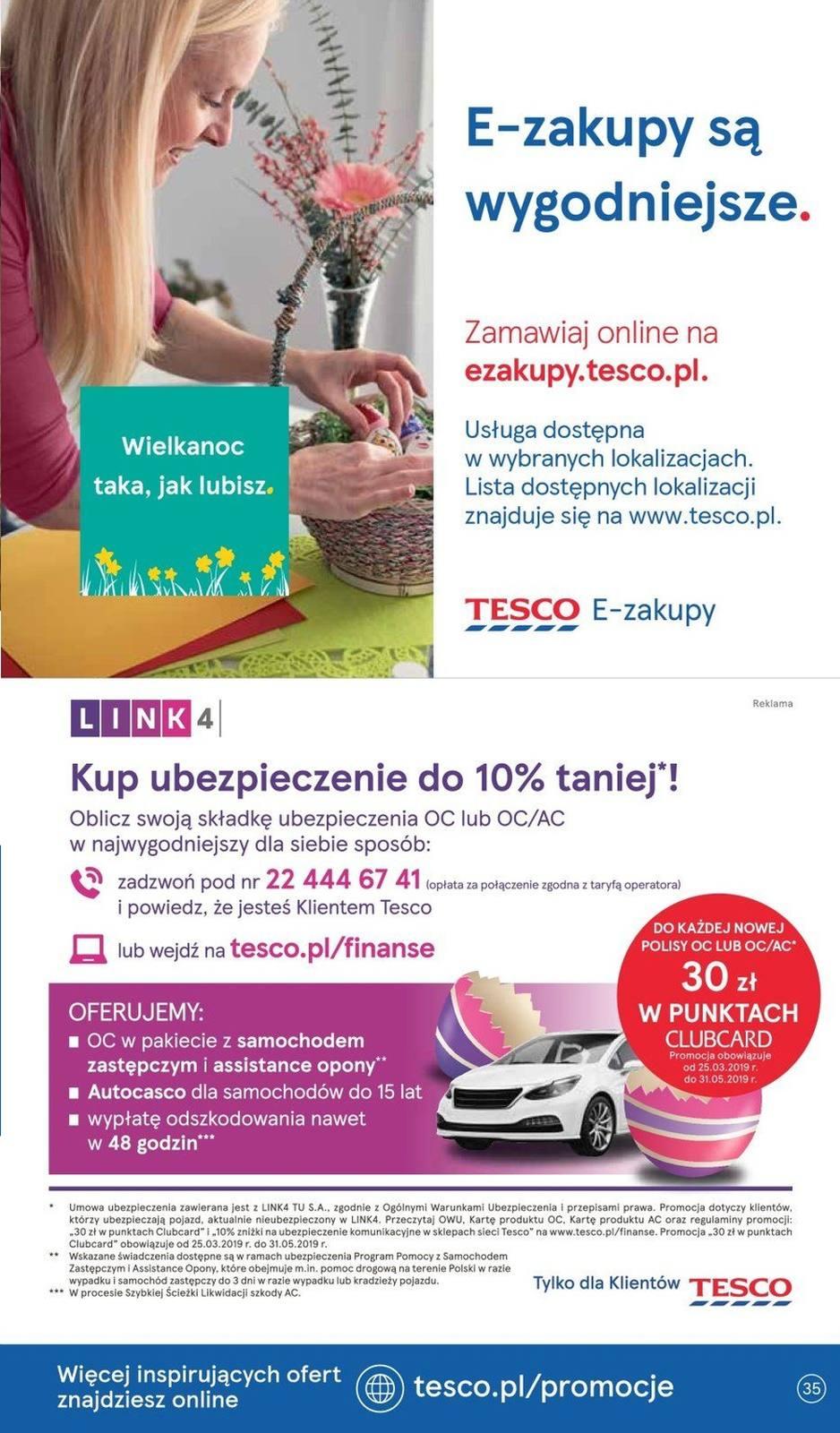 Gazetka promocyjna Tesco do 10/04/2019 str.35