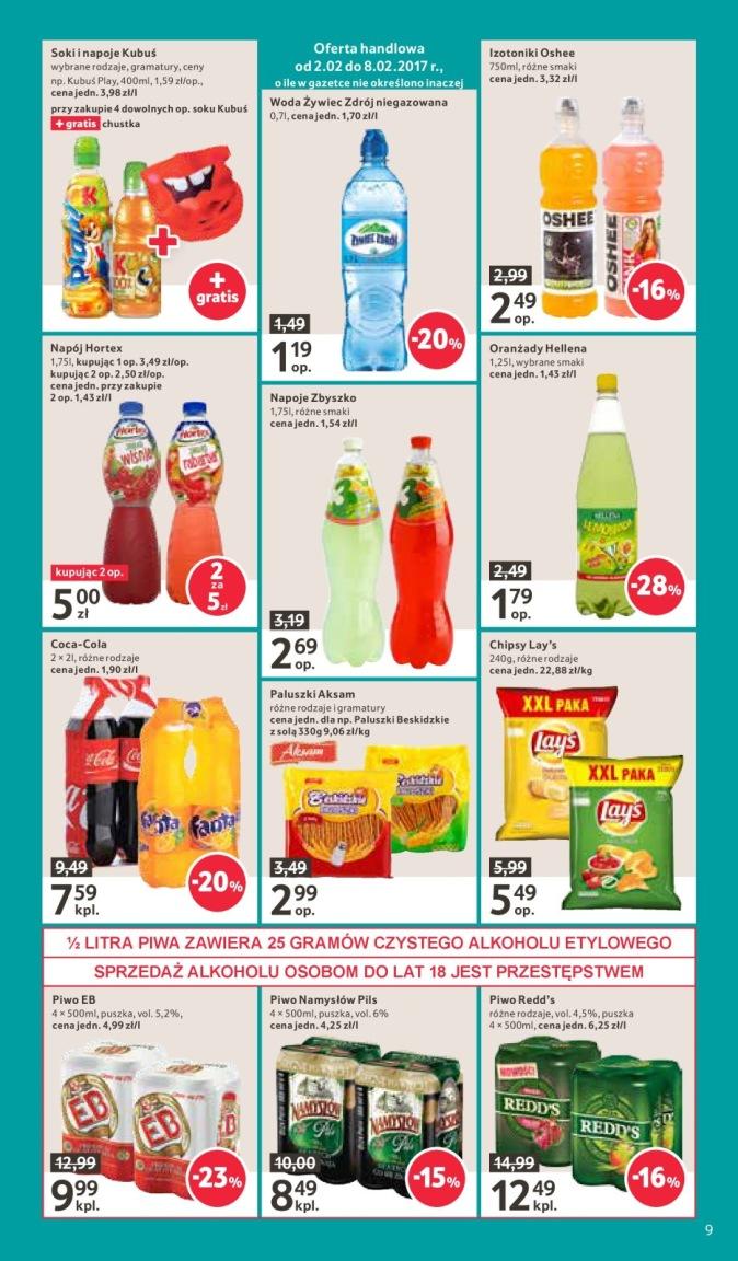 Gazetka promocyjna Tesco do 08/02/2017 str.9