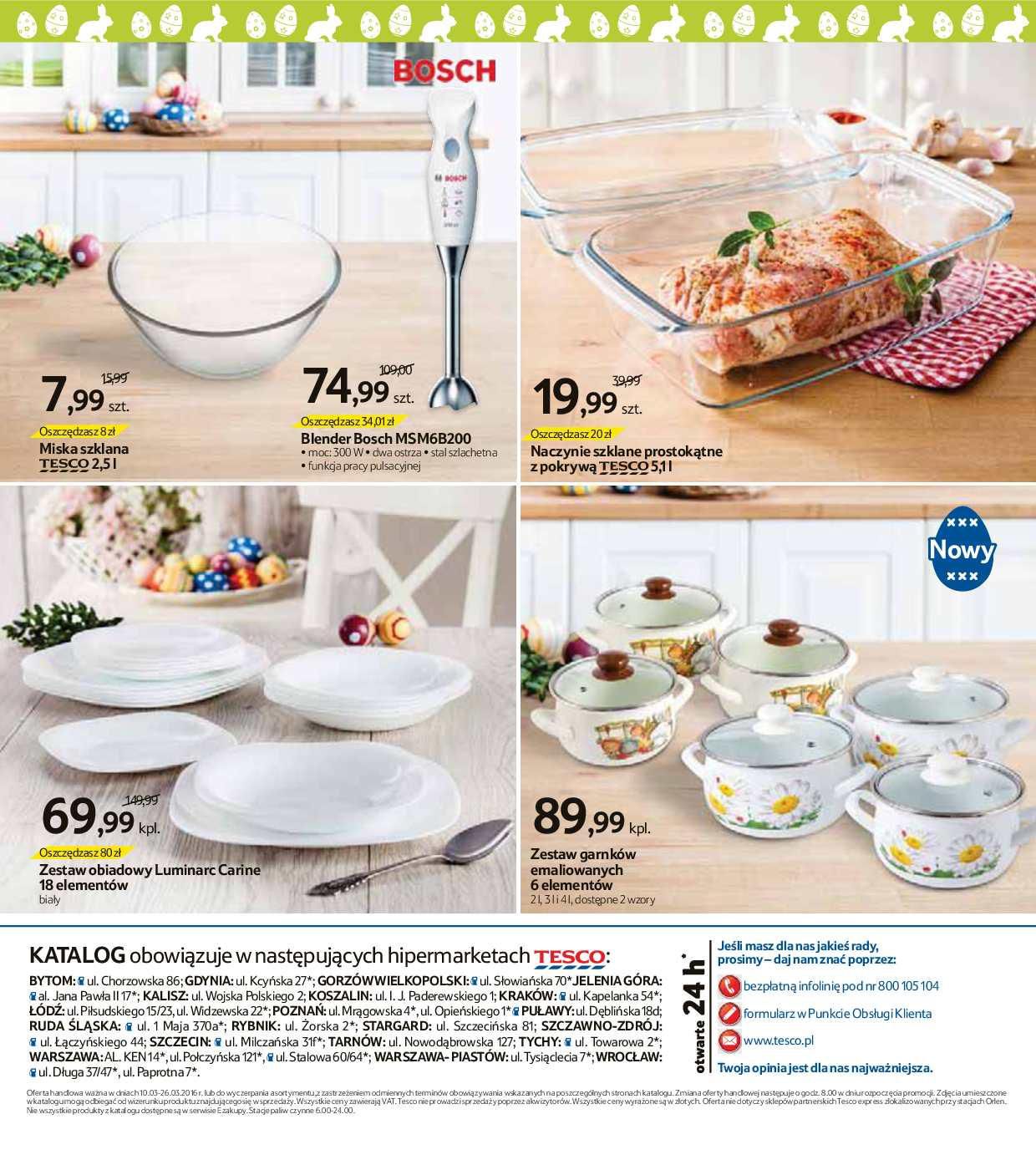 Gazetka promocyjna Tesco do 26/03/2016 str.32