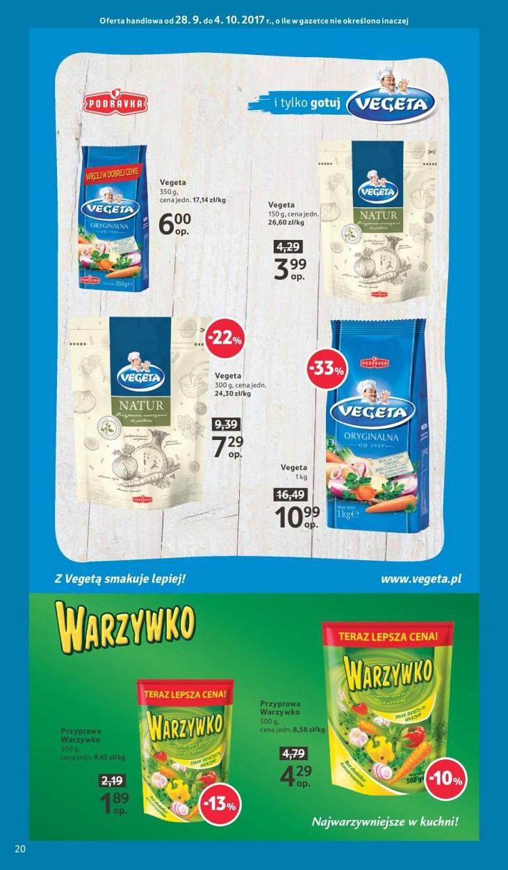 Gazetka promocyjna Tesco do 04/10/2017 str.20