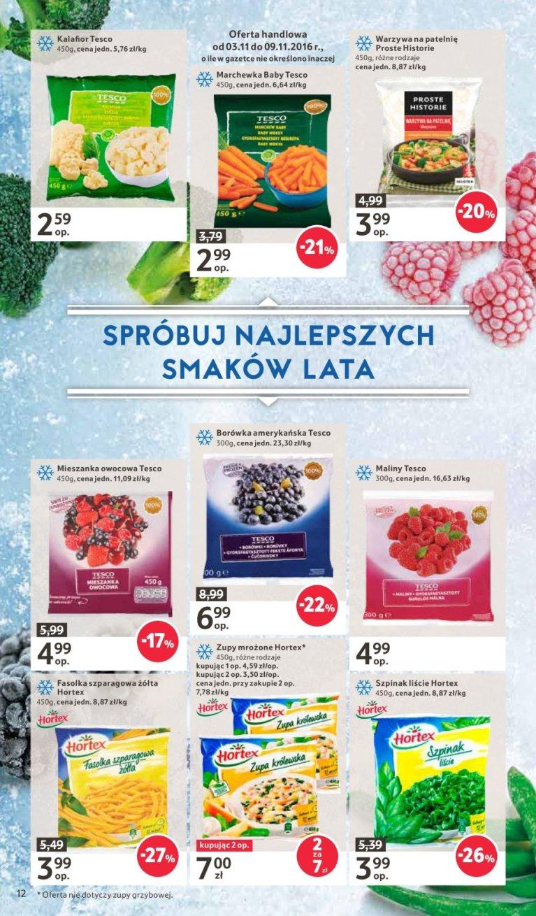 Gazetka promocyjna Tesco do 09/11/2016 str.12