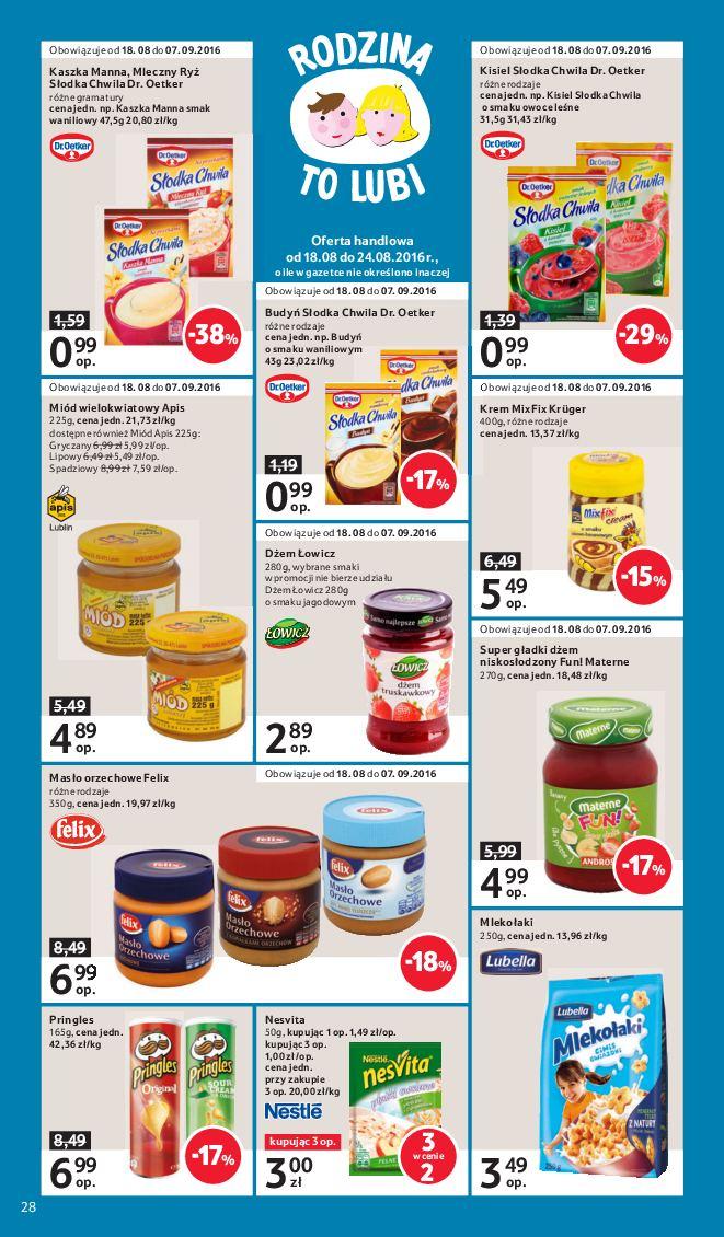 Gazetka promocyjna Tesco do 24/08/2016 str.28