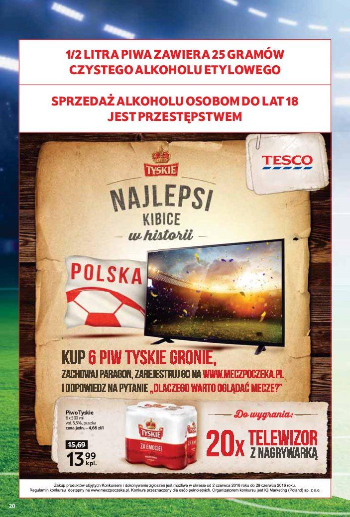 Gazetka promocyjna Tesco do 15/06/2016 str.20