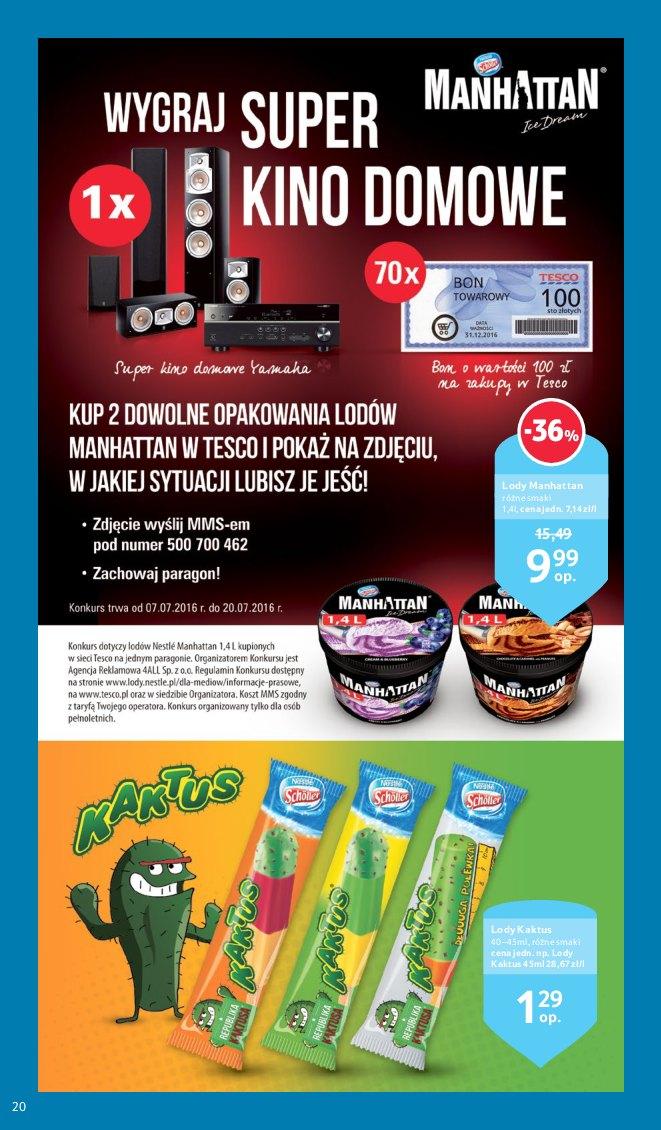 Gazetka promocyjna Tesco do 13/07/2016 str.20