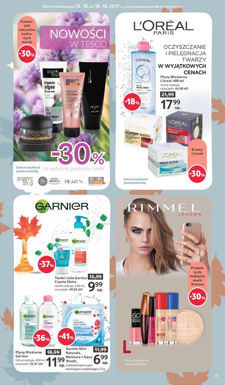 Gazetka promocyjna Tesco do 18/10/2017 str.29