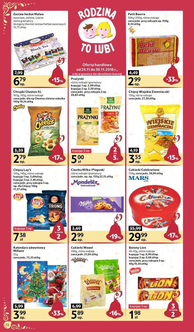 Gazetka promocyjna Tesco do 30/11/2016 str.18