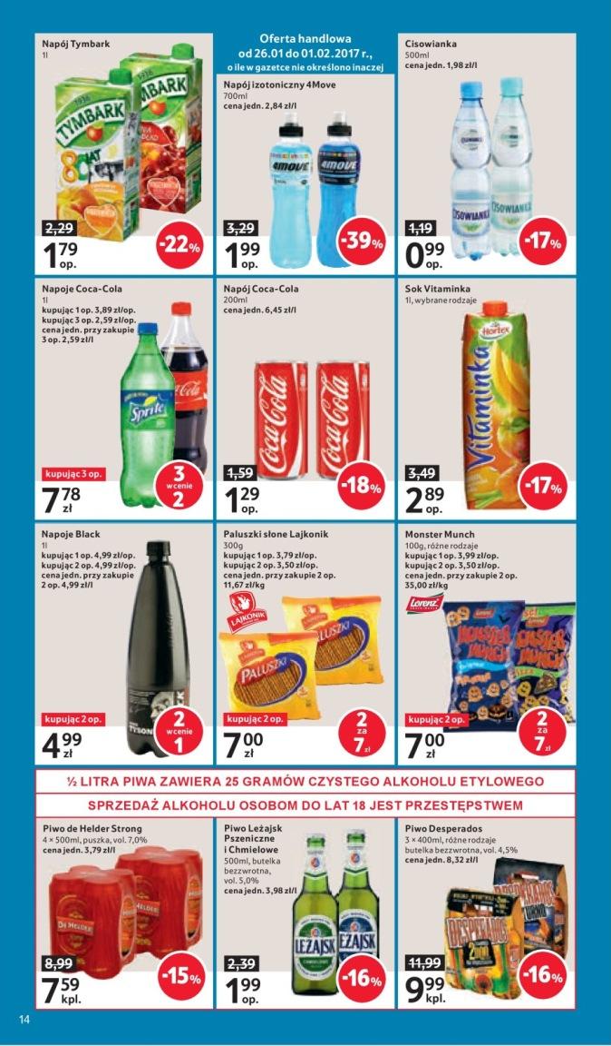 Gazetka promocyjna Tesco do 01/02/2017 str.14