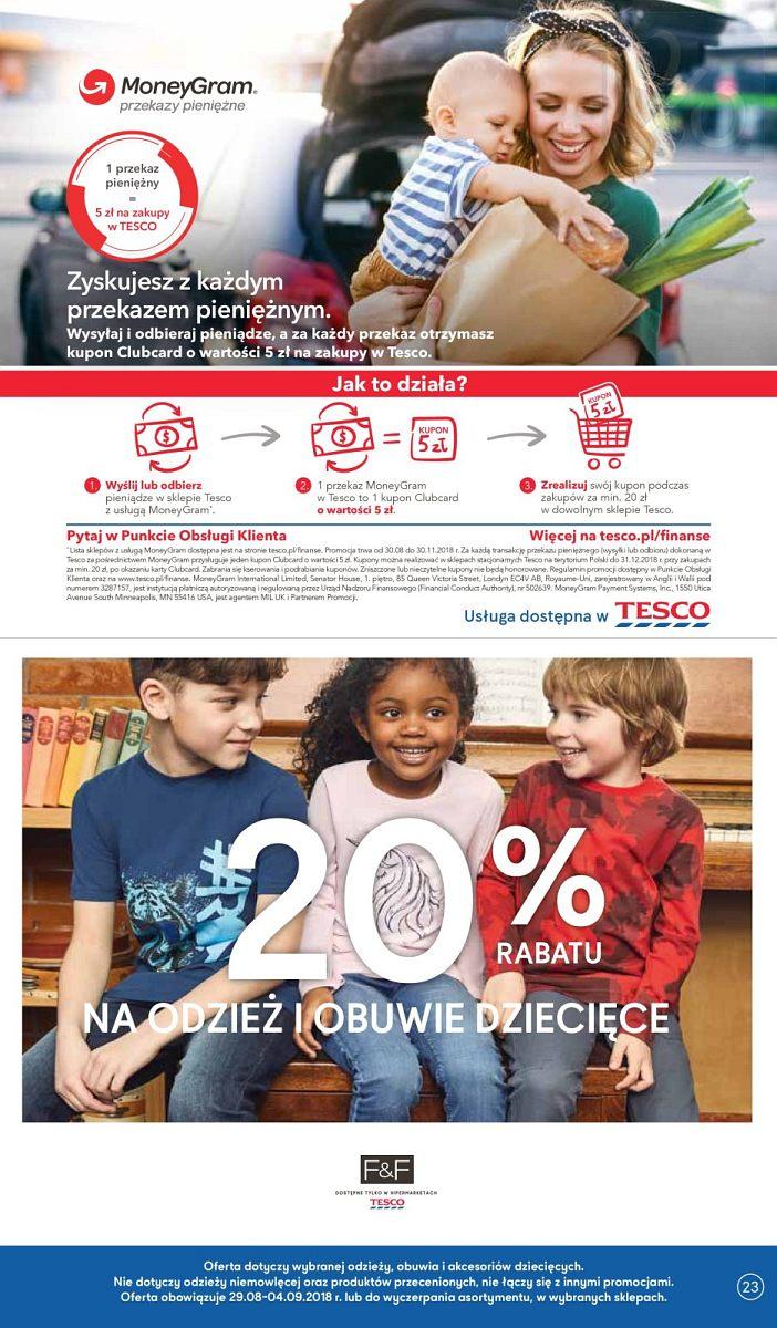 Gazetka promocyjna Tesco do 05/09/2018 str.23