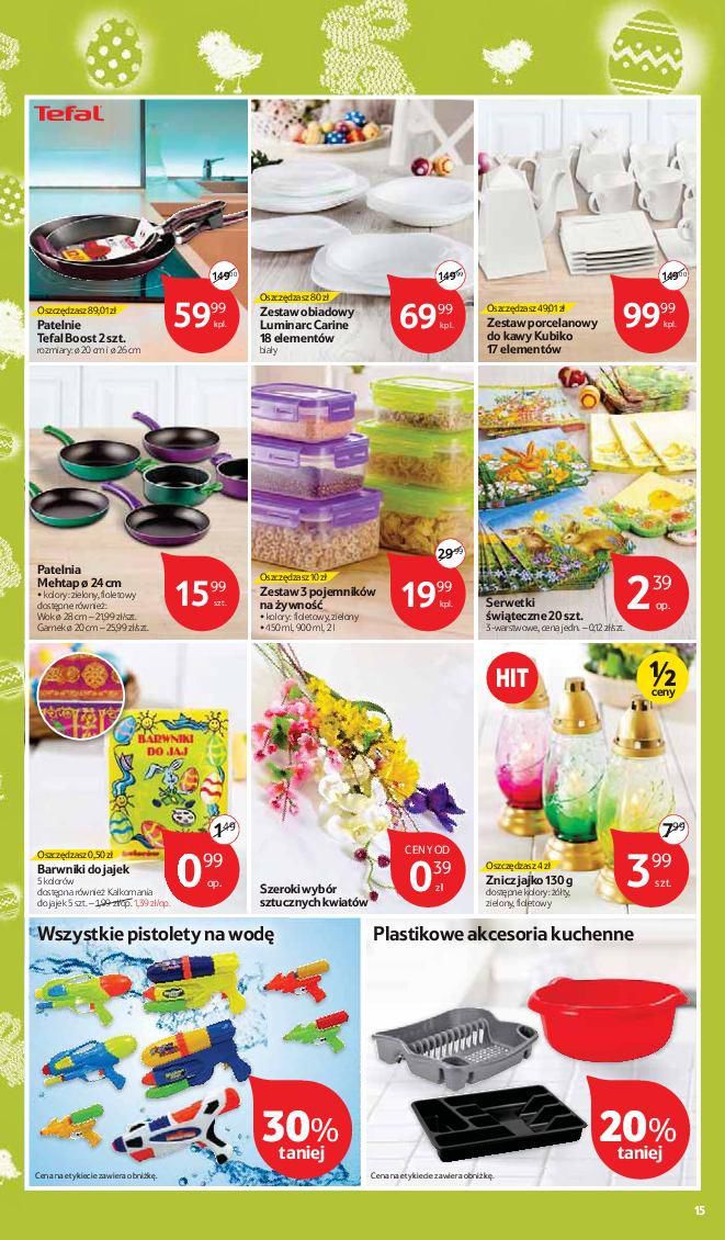 Gazetka promocyjna Tesco do 26/03/2016 str.15