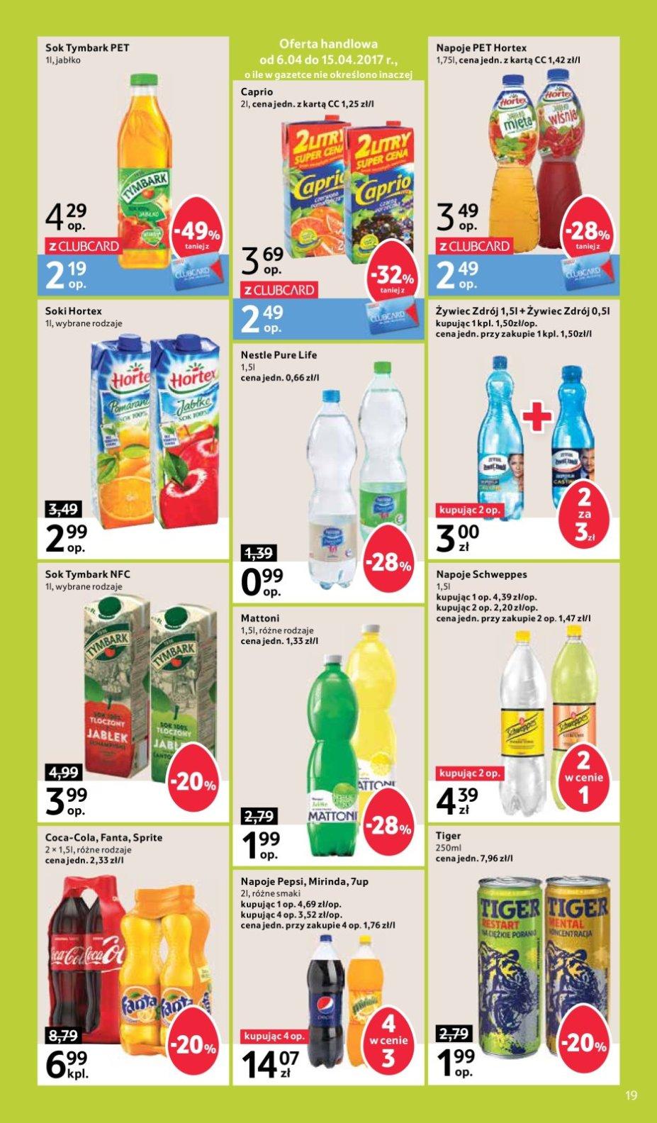 Gazetka promocyjna Tesco do 12/04/2017 str.19