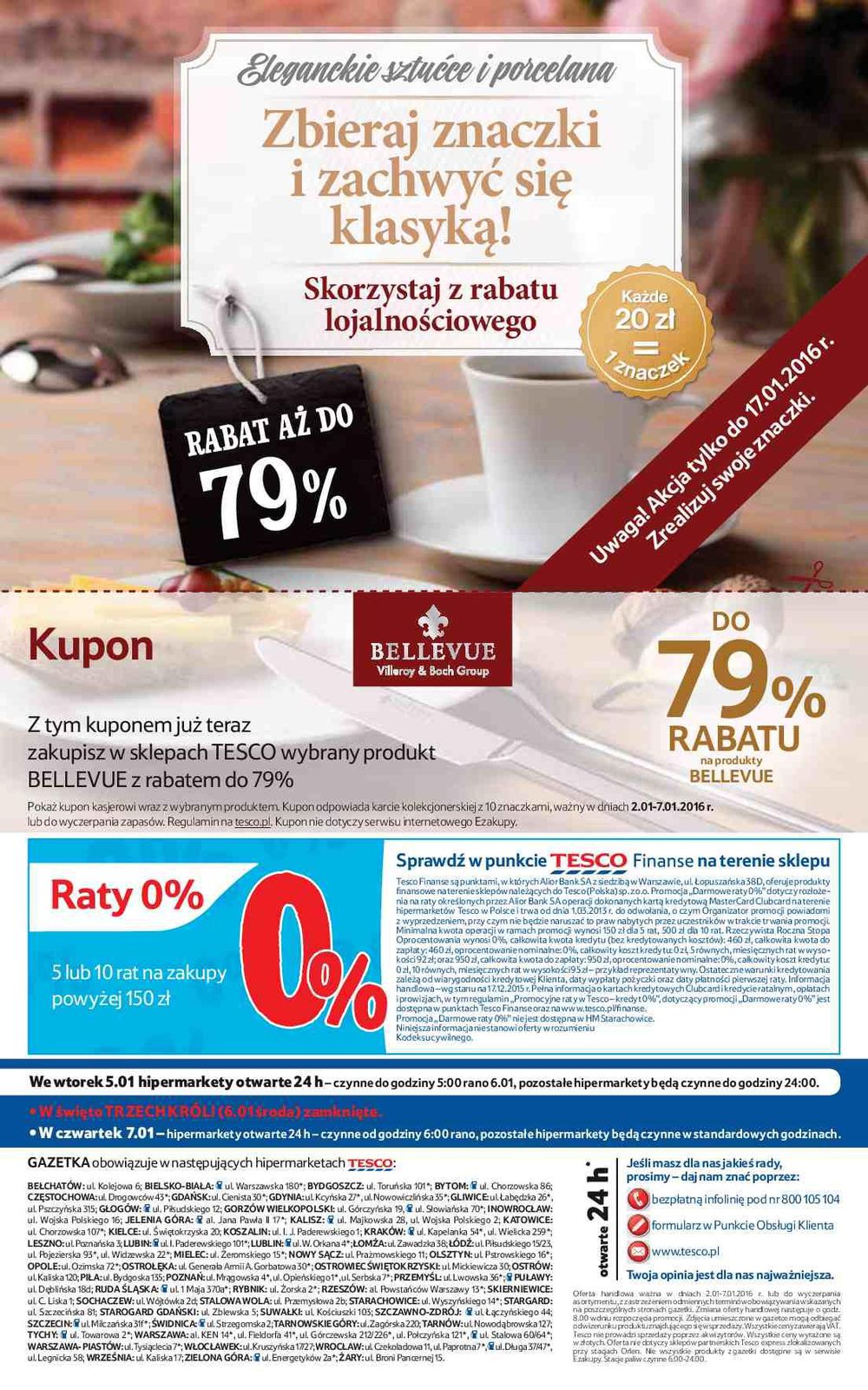 Gazetka promocyjna Tesco do 07/01/2016 str.29