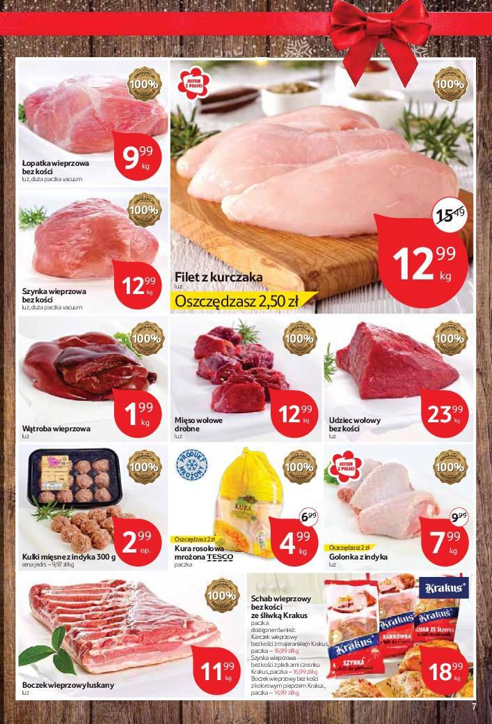 Gazetka promocyjna Tesco do 09/12/2015 str.7