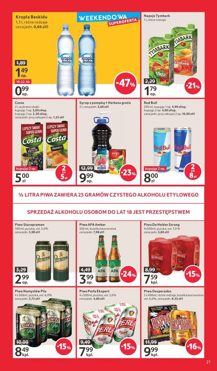 Gazetka promocyjna Tesco do 25/10/2017 str.21