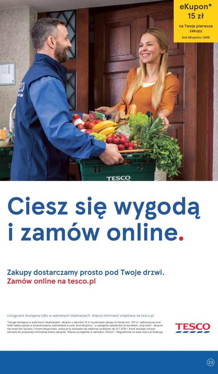 Gazetka promocyjna Tesco do 04/07/2018 str.23